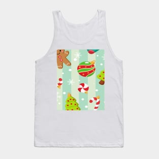 Christmas Pattern Tank Top